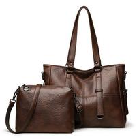 A Large-capacity Middle-aged Mother Carries A Handbag with A Crossbody Strap and A Steamed Bun Tote Bag. ruda