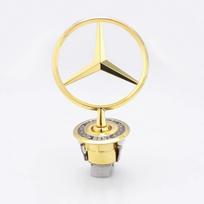 Car Engine Hood Emblem Front Bonnet Chrome Mark Accessorie For Mercedes Benz C E S Class W204 W205 W212 W213 W211 W220 W222 W223