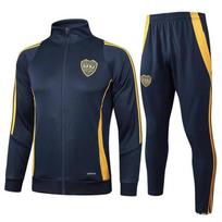 Argentina Boca Juniors Training Jacket Long Sleeve Football Team Sports Top Men Women Kids XL blue