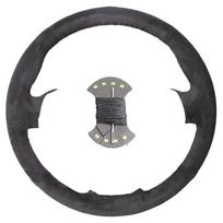 Custom Fit Carbon Fiber Leather Car Steering Wheel Cover For Ford Transit Connect Tourneo Custom Grand Tourneo Connect 2014-2020