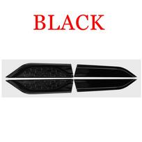 2026 2pcs Car Logo Badge Side Fender Wing Decoration Sticker Auto Styling Modified Accessories For AUDI ABT S5 RS5 SLINE TT A4 A5 A6