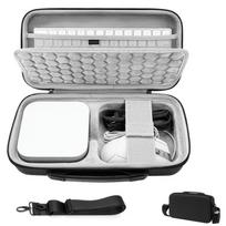Hard Shell Storage Case Mac Mini M4/M4 Pro Business Travel Organizer Dark Gray Universal Model Inner Tray Varies