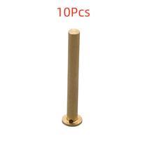 10Pcs Set Golf Club Weight Head Accessories Shaft Plug Assembling Kits Copper Nail Brass Swing Carbon/steel Size .370/.335/.350