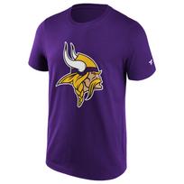 Minnesota Vikings Primary Logo NFL T-Shirt Purple 110 blue