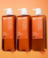 Miseenscene Perfect Serum Šampūnas Kondicionierius Kaukė Rinkinys Galimybės 11 Original Serum Shampoo 2 Packs+1 Treatment