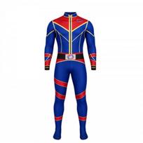 Henry Costume Halloween Superhero Cosplay Jumpsuit Anime Game Role Play XL blue