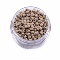 1000 Pcs Micro Beads Silicone Nano Rings Hair Rings Lined Hair Beads  Salon 6 black