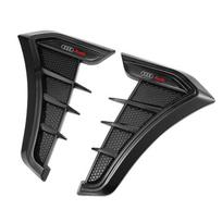 Carbon Fibre Car Emblems Side Flank Fender Modified Stickers For B A3 A4 A5 A6 A7 A8 Q2 Q5 Q7 Q3 TT SLine Auto Accessories