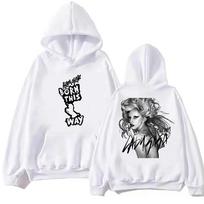 Lady Gaga Born This Way Hoodie Harajuku Hip Hop Pullover Top XL