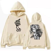 Lady Gaga Born This Way Hoodie Harajuku Hip Hop Pullover Top S beige