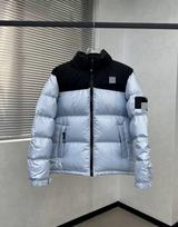 Beijia Large Plaid Down Jacket Retro Nuptse Men's and Women's Autumn and Winter Casual Thickened Warm Jacket XXL black
