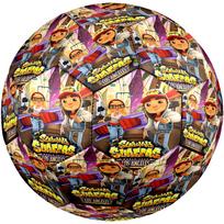 Subway Surfers Theme Size 5 Soccer Ball, Suitable for Both Indoor and Outdoor Matches, a Gift Suitable for Everyone. Size 5