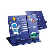 Heavy Duty Metal Desk Book Holder Adjustable Width Document Holder Page Clips  Desk Use style 7