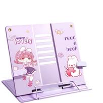 Heavy Duty Metal Desk Book Holder Adjustable Width Document Holder Page Clips  Desk Use style 5