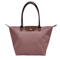 New Nylon Beach Tote Bag Fashion Womens Handbag Tote Oxford Shoulder Bags Female Waterproof Dumplings Folding Shopping Bag S gray