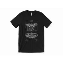 Vintage Camera Blueprint T Shirt Retro Photography For Film Enthusiasts And Photographers Vintage Unisex Streetwear 4XL gray