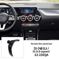 Mobiliojo telefono laikiklis Mercedes-Benz E, C, GLC, GLE, G, V, R, S, A, GLB, GLA klasei gray