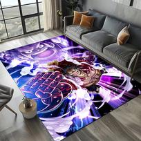 27 Stiliaus Naujas VIENO KUSO-E Anime Animacinis Kilimas Kilimas Svetainei Miegamajam Namų Dekoras, Neslystanti Grindų Kilimėlis Prie Sofos, Durų Kilimėlis Vaikams 40x60cm( 15x23in )