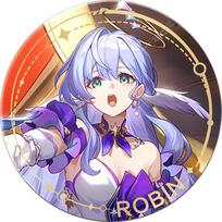 Game Honkai Star Rail Brooch Pins Anime Badge Cosplay DR Ratio Argenti Acheron Himeko Accessories Aventurine Decoration Gifts gray