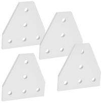 203040 T Shape Joining Plate Aluminium Alloy 5‑Hole Joint Bracket for Aluminum Profile2020T