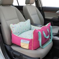 TriFunction Pet Carrier Bag Portable Travel Hand Carry Small Dog for Cats, Road Trips Pink L pink