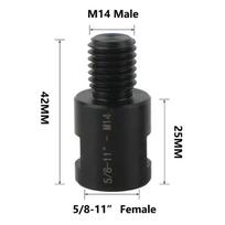 Convenient Angle Grinder Thread Adapter M10 M14 5/8-11 Converter Connector for Cutting Disc Grinding Pad Installation A3