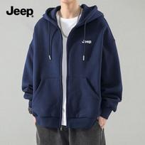 JEEP Men's Heavyweight Casual Sweatshirt M black