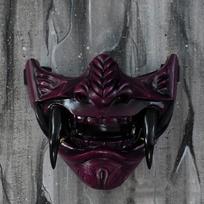 Japanese Hannya - -urai NOH Prajna Devil Half Face Cosplay One Size