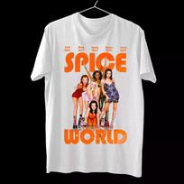 Spice Girls World New Rare Unisex T-Shirt N0908_31.webp Unisex T-Shirt XXXXL white