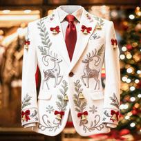 Men's Corduroy Jacket Casual Outerwear for Everyday Wear XXL white