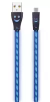 USB laidas 2GO 795535 1 m USB B Micro-USB B mėlynas