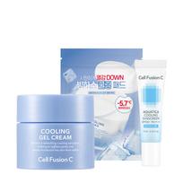 Vėsinančių produktų MINI rinkinys "Cooling Mini Kit" (SPF+tonikas+kremas), Cell Fusion C, 3vnt x 10ml