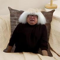 Memas Juokingas D-Danny D-Devito Pagalvės užvalkalas Natūralūs lininiai Dvipusė spauda Sofos Namų dekoras Pagalvės užvalkalas Short plush 40*40(CM)-1Pcs
