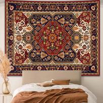 Boho Hippie Tapestry Aesthetic Wall Hanging Trippy Psychedelic Art Home Decor Bedroom Dorm Living Room Wall Blanket 100X70CM