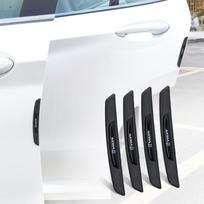 4 vnt. Automobilio durų apsauginės juostelės nuo įbrėžimų, skirtos Volvo V60 V40 XC90 S60 C30 XC60 V50 XC40, guminis dekoratyvinis lipdukas, automobilio reikmenys