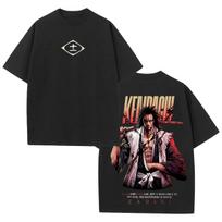 Bleach Kenpachi Zaraki Anime T-Shirt 130 black