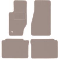 Beige velour floor mats for: Jeep Grand Cherokee III WK off-road (2005-2010)