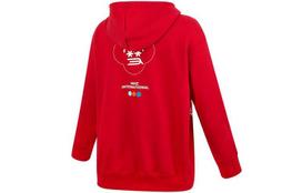 Nike Hooded Comfortable Casual Thermal Fleece Lined Sweatshirt Women's Gym Red DQ5368-687 S red
