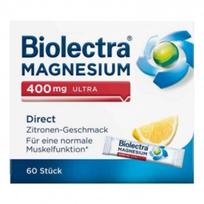 Biolectra Magnesium 400 mg Ultra Direct 60 Tablets (Lemon)