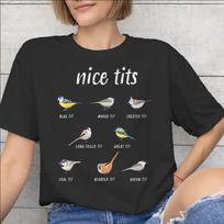 Unisex Unisex Juokingas Paukščio Mėmas Aš Myliu Krūtis T-marškinėliai Grynos Medvilnės Naujas Atvykimas T-marškinėliai Viršus Drabužis XL white