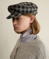 FUNFROMFUN Check Hunting Cap, Black Os black