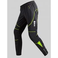 Mens Winter Thermal Fleece Lined Cycling Pants Windproof Warm Outdoor Riding Trousers CN XL / US M black