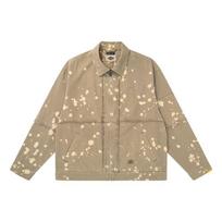 Dickies X Randomevent Collaboration Splatter Casual Jacket Men Jacket Sand DK009728CH1 L beige