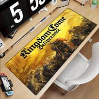 Kingdom Come Deliverance pelės kilimėlis Stalo kilimėliai Klaviatūra Guminis Kawai Stalo kilimėlis Neslystantis XXLxcm 800x400x2mm yellow