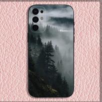 Mountain Forest  Phone Case For Samsung S25,S24,S21,S22,S23,S30,Ultra,S20,Plus,Fe,Lite,Note,10,9,5G Black Cover Samsung S21Ultra gray