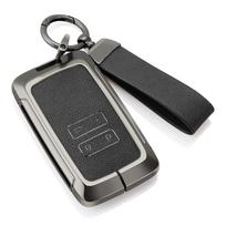Cinko Lydinio Odinis Automobilio Raktų Dėklas Dangtelis Dacia Logan Sandero Duster Lodgy Spring Jogger Renault Koleos Captur Kadjar gray