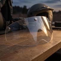Mountain Bike Visor CoverShaped Detachable Cutout Edge Yellow White