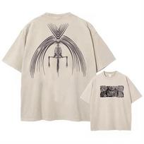 2025 Anime Attack on Titan Marškinėliai Vintažinio plovimo Marškinėliai Harajuku Didelio dydžio Medvilniniai Marškinėliai Medvilninė Mada Gatvės drabužiai Unisex Viršus 2XL white