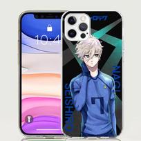 Hot Anime Blue Lock Phone Case for Apple iPhone 17 Air 16 15 Plus 14 + 13 Mini 12 11 Pro Max 7 8 SE 16Max Soft Shell Cover Coque iPhone 17 Pro Max blue