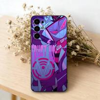 Hazbin H-Hotel V-Vox   Phone Case For Samsung S25,S24,S21,S22,S23,S30,Ultra,S20,Plus,Fe,Soft Silicone Black Cover Samsung S25ULTRA purple